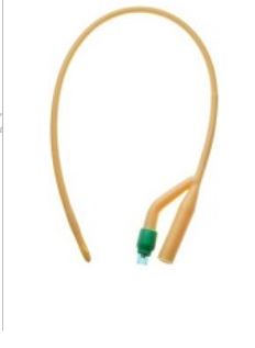 AMS-AS41018 CATHETER FOLEY 18 FR X5 CC SILICONE COATED 2-WAY STERILE 10/BX.-DS