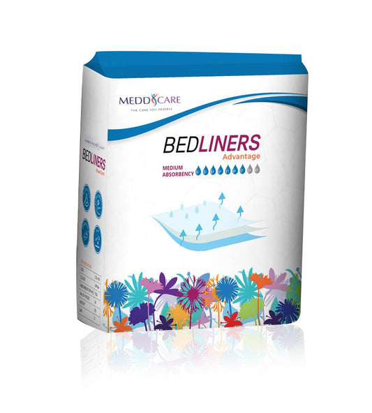 MCBL28080 - Meddcare Advantage Bedliner 30x36 10pcs/10bags/case