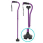 Purple offset swivel cane