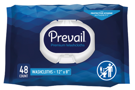 FQPWW710 Prevail Adult Disposable Washcloths