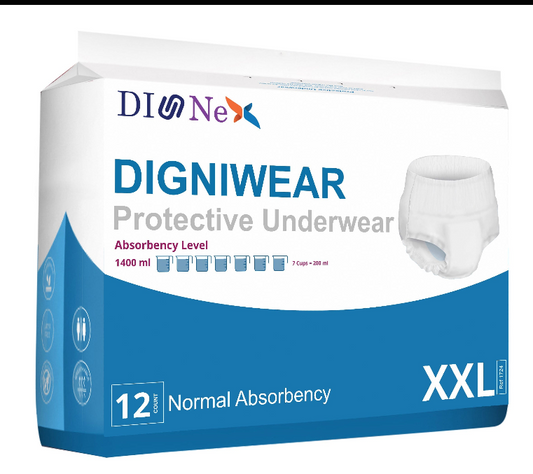 DGP 1025-Dignex Digniwear PullUps XXL 12pcs/4bgs/cs