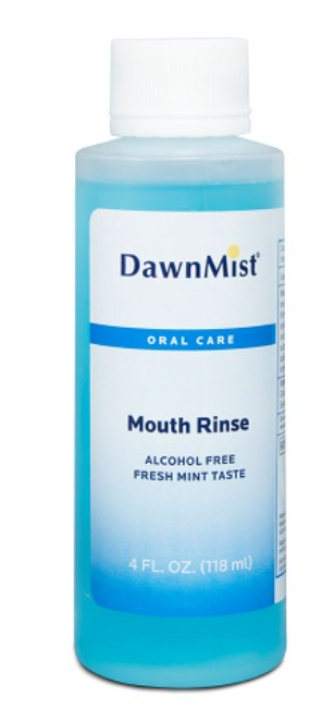 DON-MR3350-60 DAWNMIST MOUTHWASH ALCOHOL FREE FRESH MINT 4 OZ 60/CS