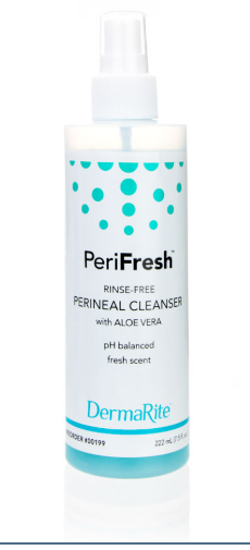 00-199 Dermarite No Rinse Perineal Wash 8oz
